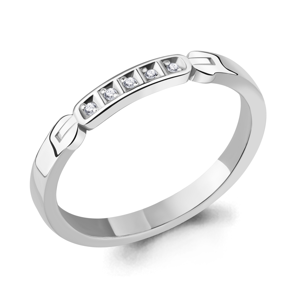 

Кольцо из серебра с бриллиантом Aquamarine Aquamarine 060209_925_р р. 16,5, 060209_925_р