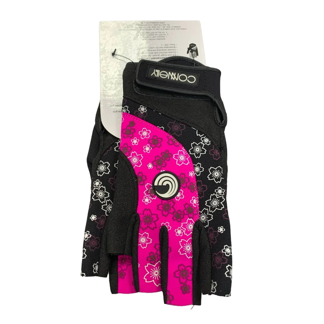 

Перчатки для вейкборда Connelly TOURNAMENT ss15 3/4 blk/rose (S), Черный;розовый;белый, Tournament ss15