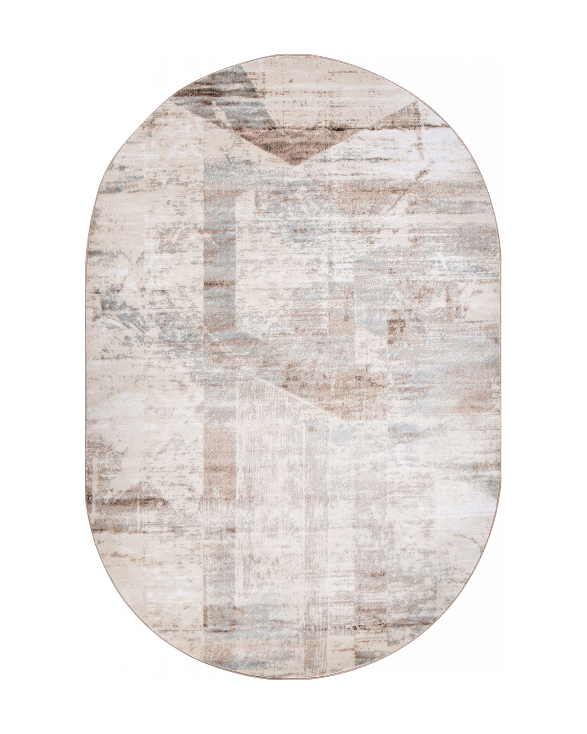 

Ковёр Merinos Valencia Deluxe 200x300 овальный кремовый D949