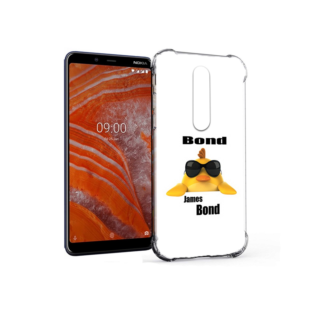 

Чехол MyPads Tocco для Nokia 3.1 Plus бонд (PT121397.96.246), Прозрачный, Tocco