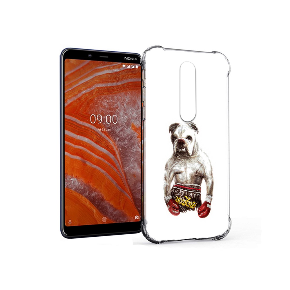 

Чехол MyPads Tocco для Nokia 3.1 Plus боксер (PT121397.96.243), Прозрачный, Tocco