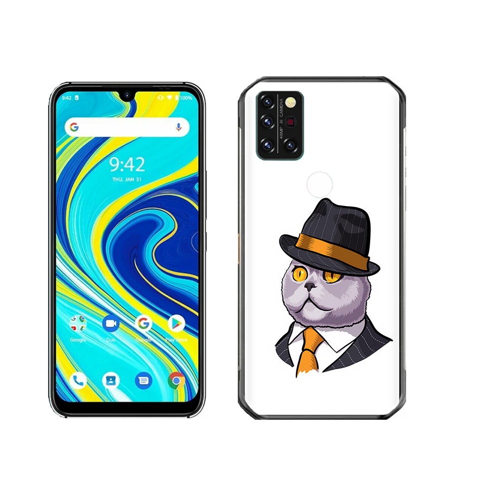 

Чехол MyPads Tocco для Umidigi A7 Pro британец, Прозрачный, Tocco