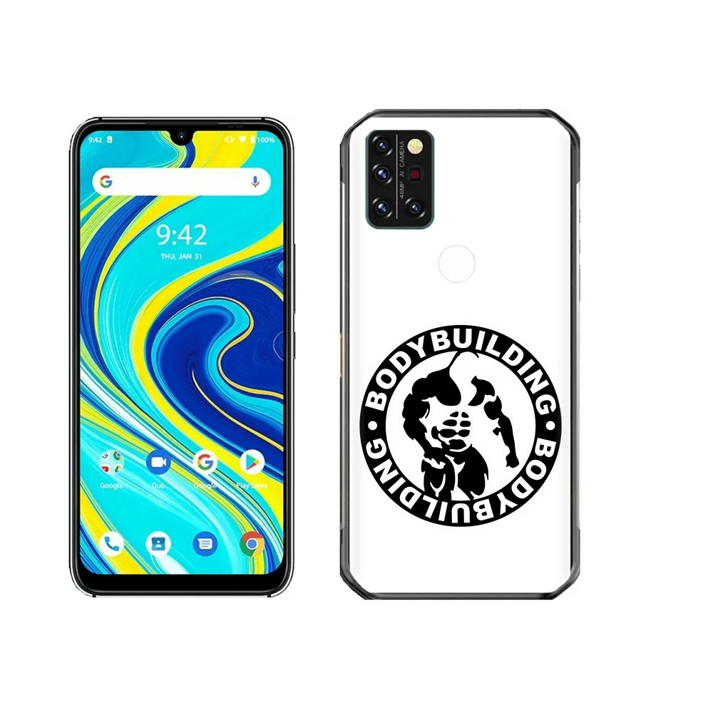 

Чехол MyPads Tocco для Umidigi A7 Pro бодибилдинг, Прозрачный, Tocco