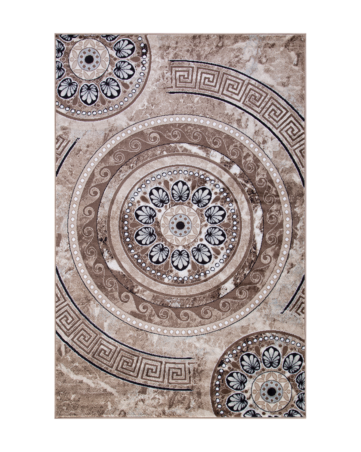 

Ковёр Merinos Valencia Deluxe 150x400 прямоугольный тёмно-бежевый/коричневый d300