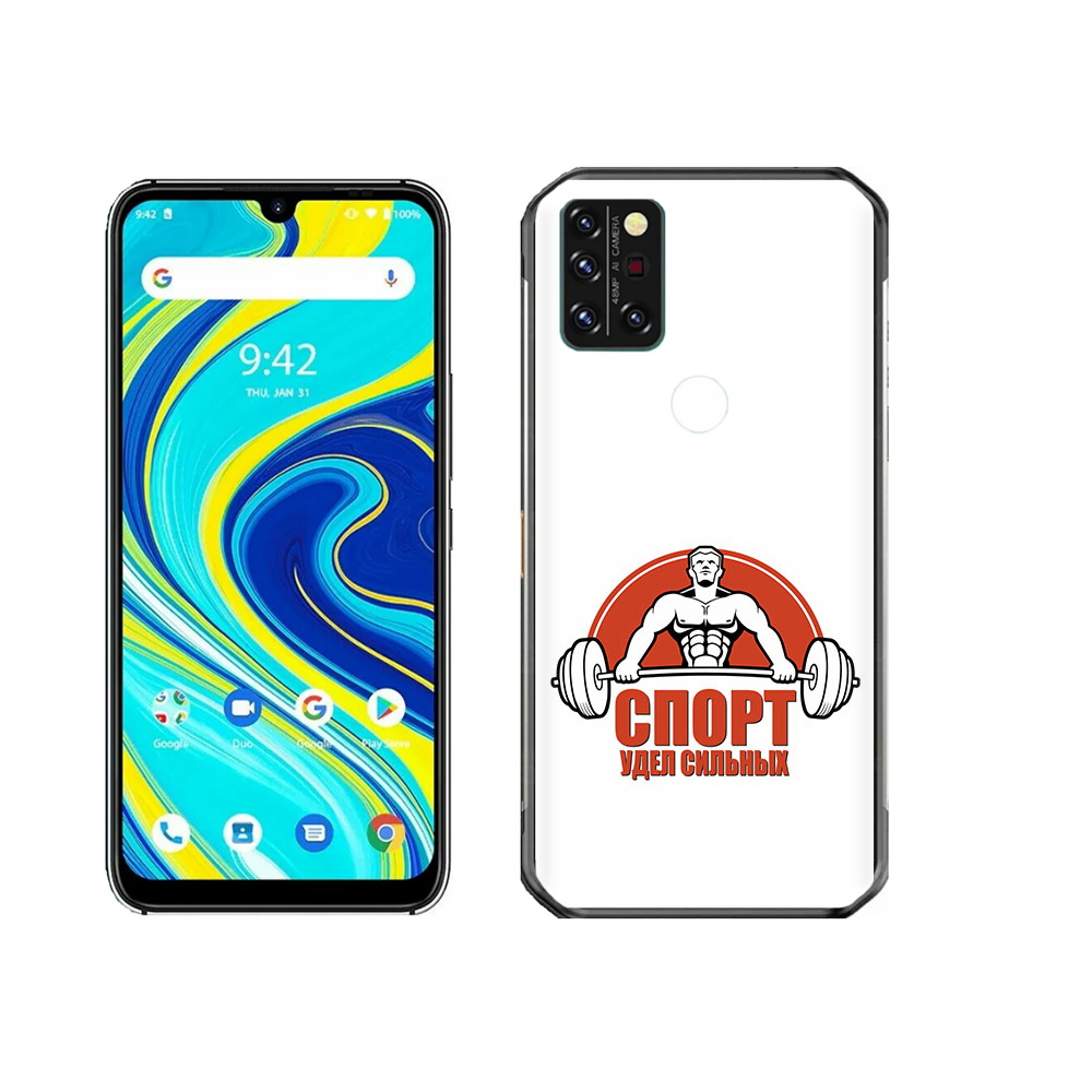 

Чехол MyPads Tocco для Umidigi A7 Pro бодибилдинг спорт, Прозрачный, Tocco