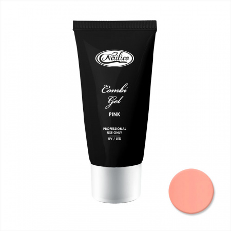 

Полигель для моделирования ногтей Комбигель Nailico Розовый, 30гр