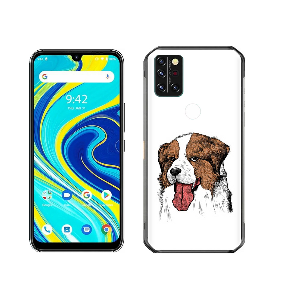

Чехол MyPads Tocco для Umidigi A7 Pro бетховен, Прозрачный, Tocco