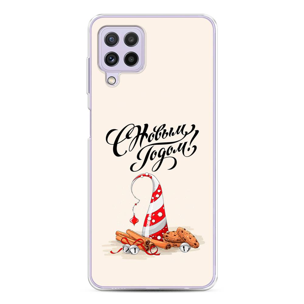 

Чехол для Samsung Galaxy A22/M22/M32 "Подарки на Новый Год", Бежевый;красный;черный, 2103150-5