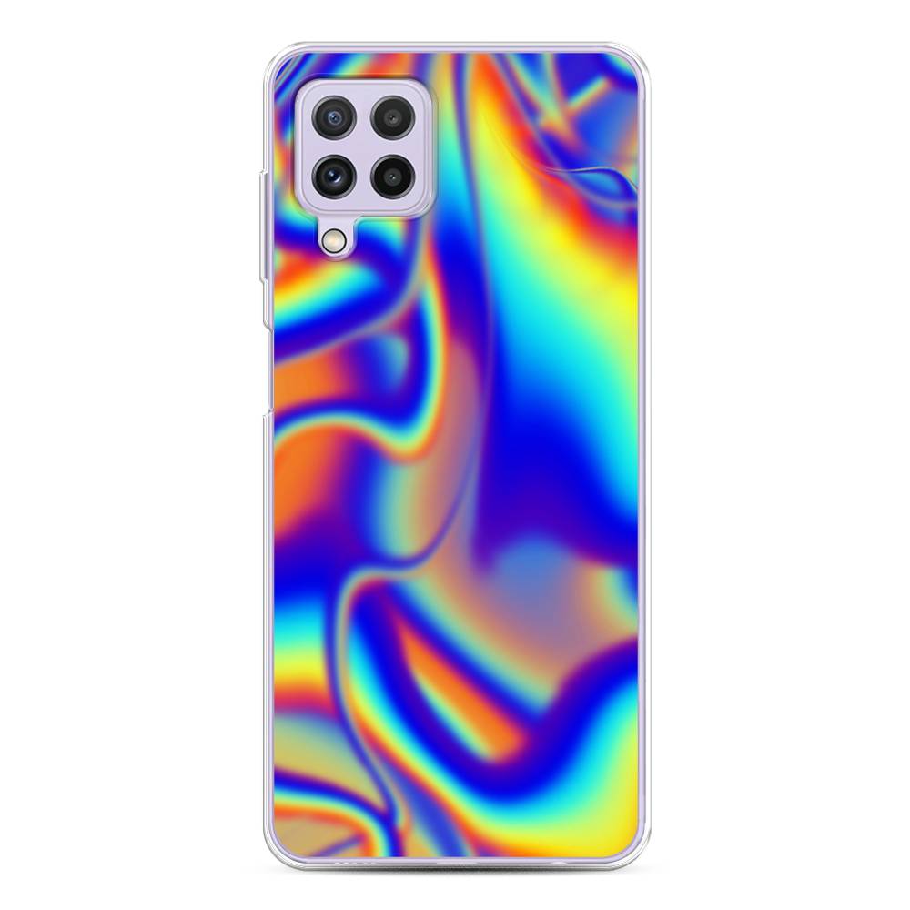 

Чехол на Samsung Galaxy A22/M22/M32 "Яркая голограмма", Разноцветный, 2103150-3