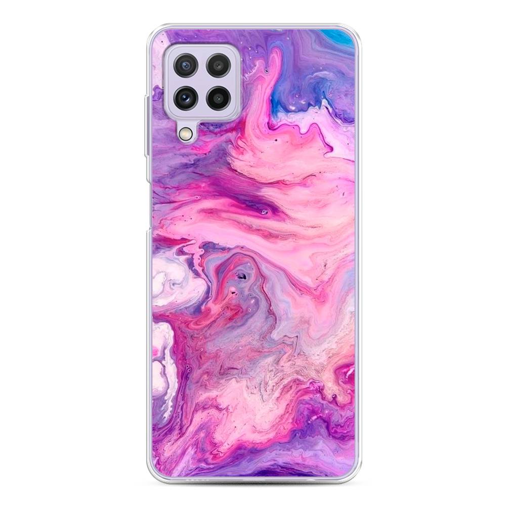 

Чехол на Samsung Galaxy A22/M22/M32 "Нежно-розовая абстракция", Розовый, 2103150-3