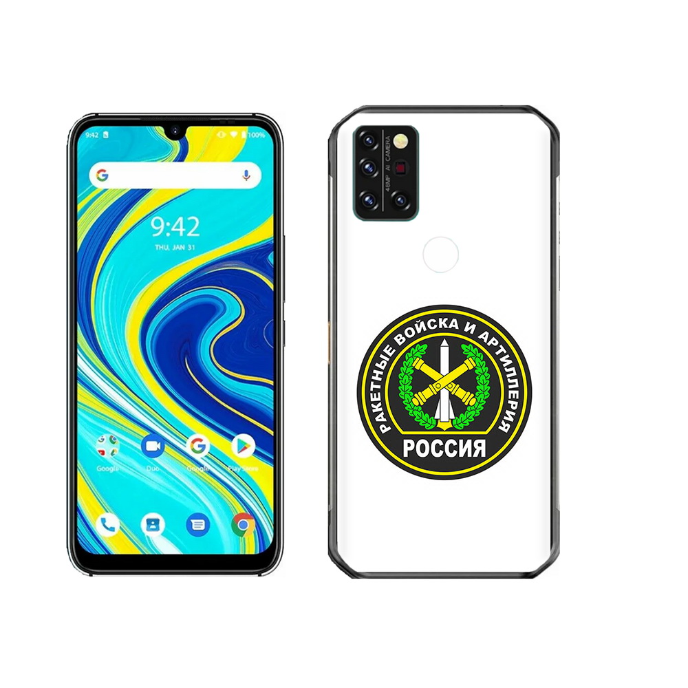 

Чехол MyPads Tocco для Umidigi A7 Pro артиллерия, Прозрачный, Tocco