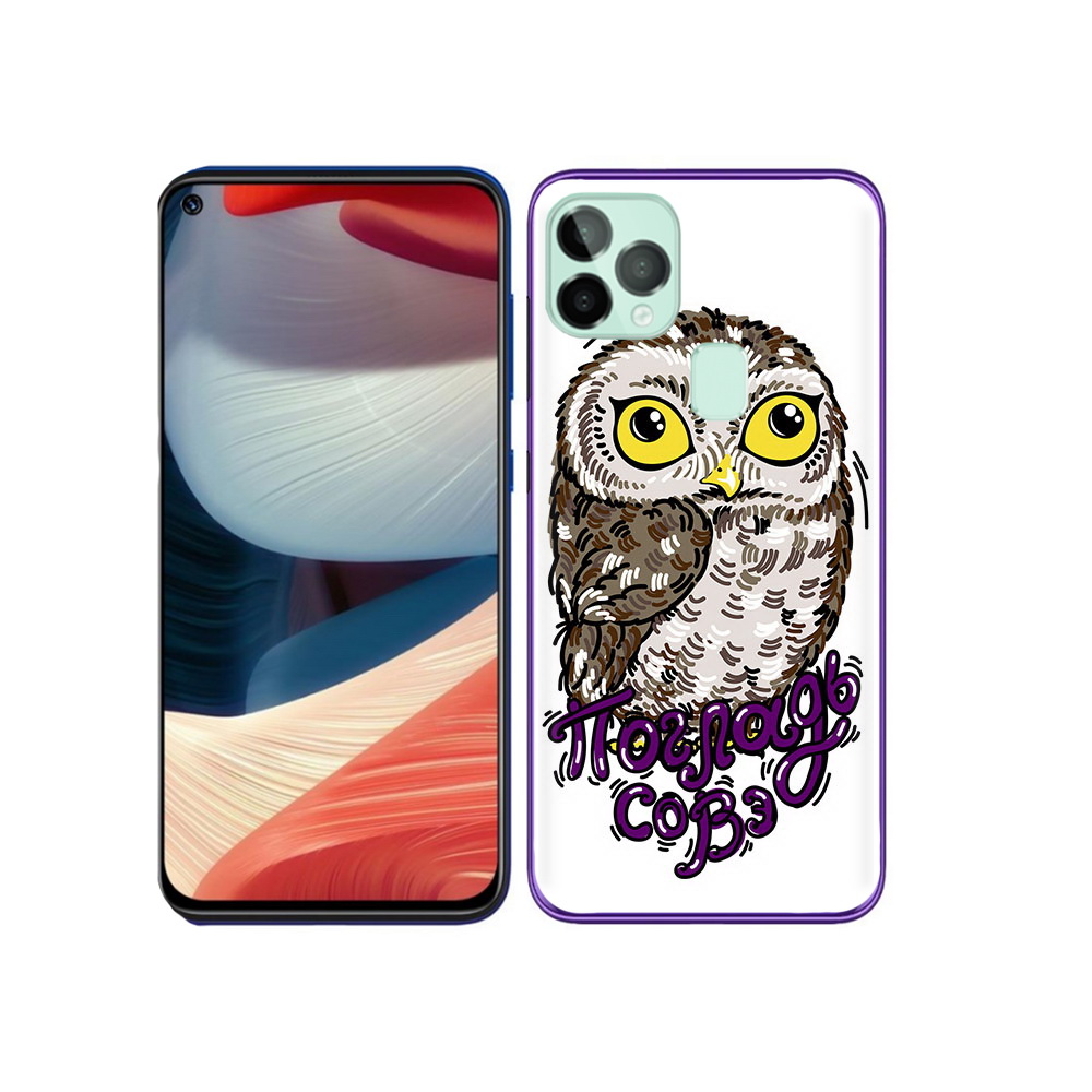 

Чехол MyPads Tocco для Oukitel C22 Погладь Совэ, Прозрачный, Tocco