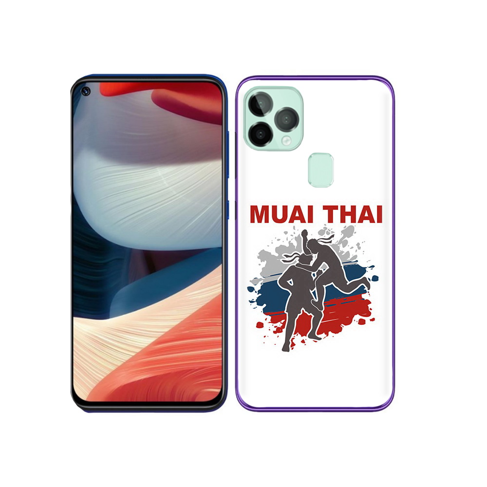 

Чехол MyPads Tocco для Oukitel C22 Муайтай, Прозрачный, Tocco