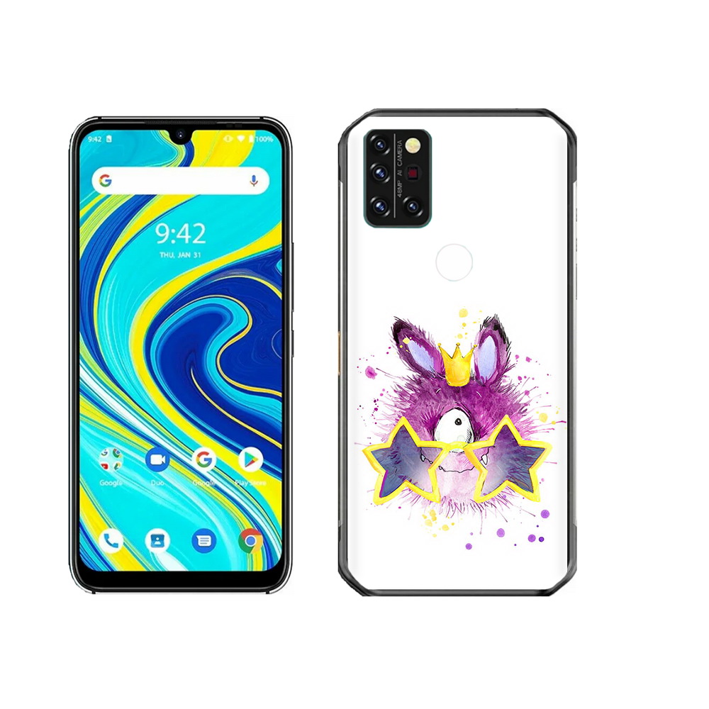 

Чехол MyPads Tocco для Umidigi A7 Pro Шуршуля, Прозрачный, Tocco