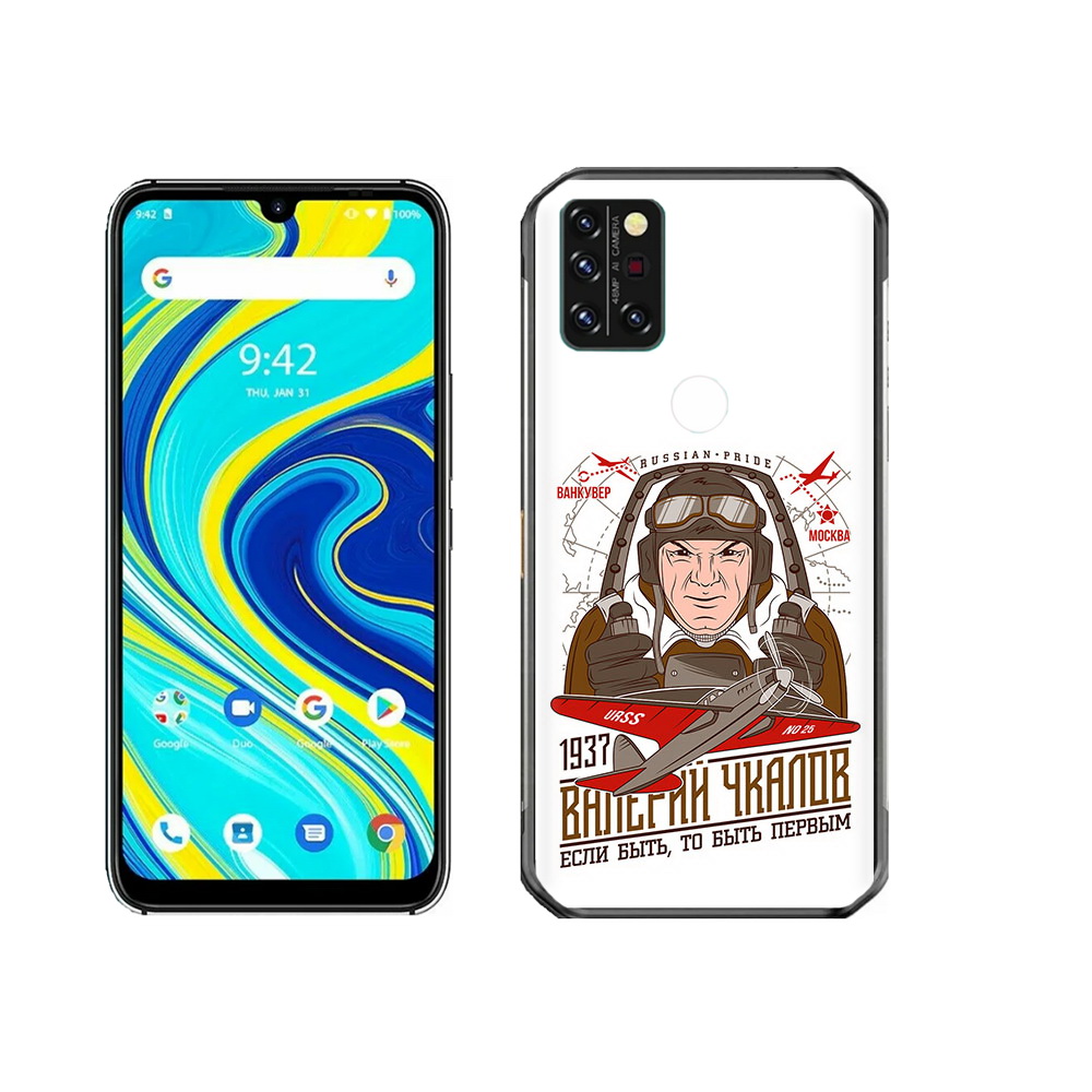 

Чехол MyPads Tocco для Umidigi A7 Pro Чкалов, Прозрачный, Tocco