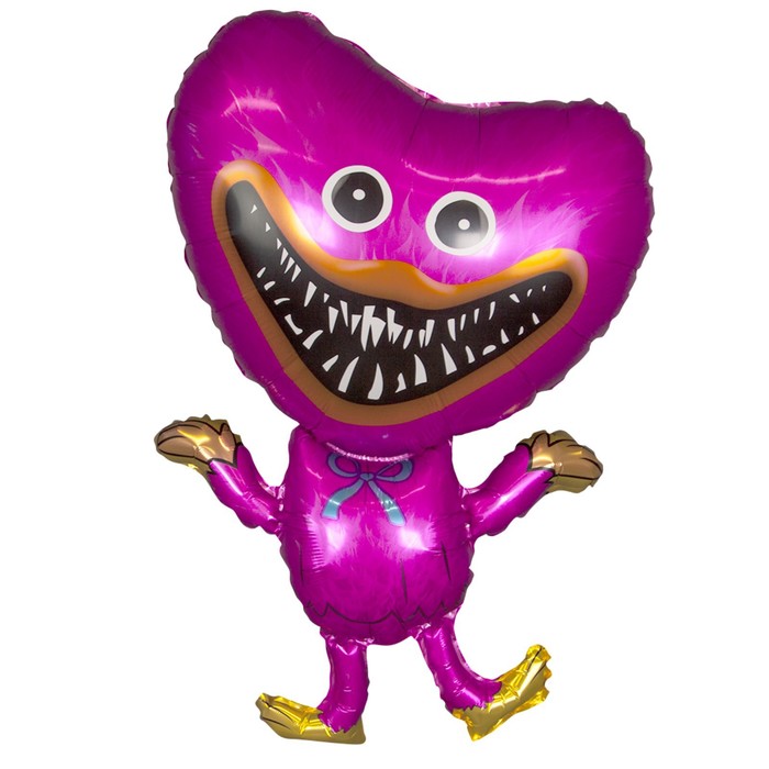 

Шар фольгированный 30'' фигура "Зубастики, Зубабасси", розовый, 1шт.