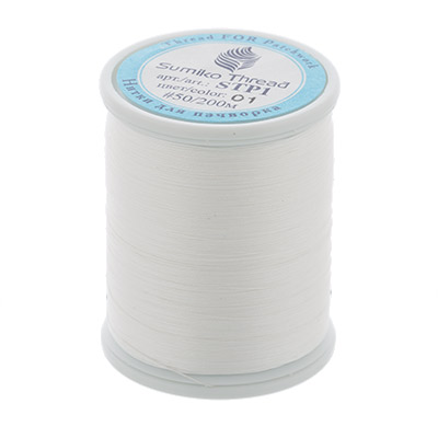 

SumikoThread 50, 100% хлопок, 219 я, 200 м, №01 белый, 50, 100% хлопок, 219 я, 200 м, №01 белый