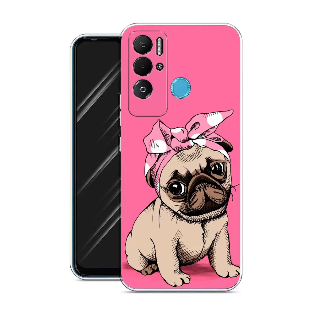 

Чехол Awog на Tecno Pova Neo "Dog Pin-Up", Разноцветный, 302150-2