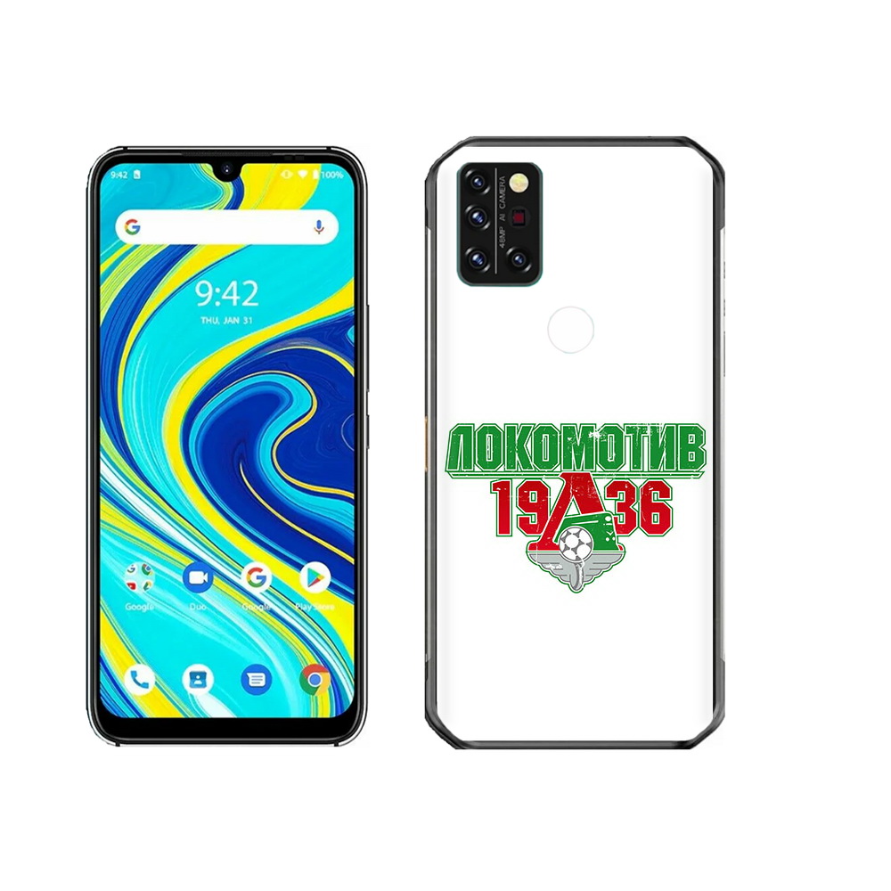 

Чехол MyPads Tocco для Umidigi A7 Pro ФК локомотив 1936, Прозрачный, Tocco