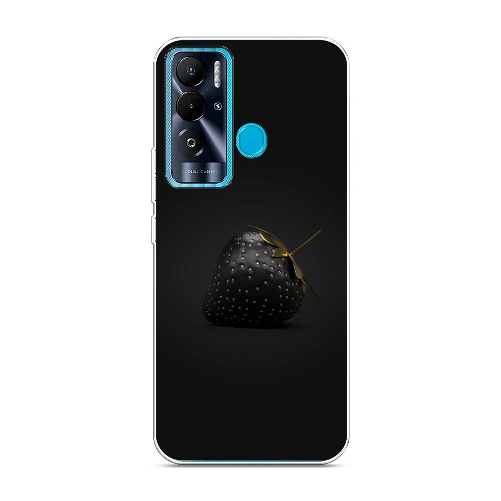 

Чехол Awog на Tecno Pova Neo "Черная клубника", 302150-10