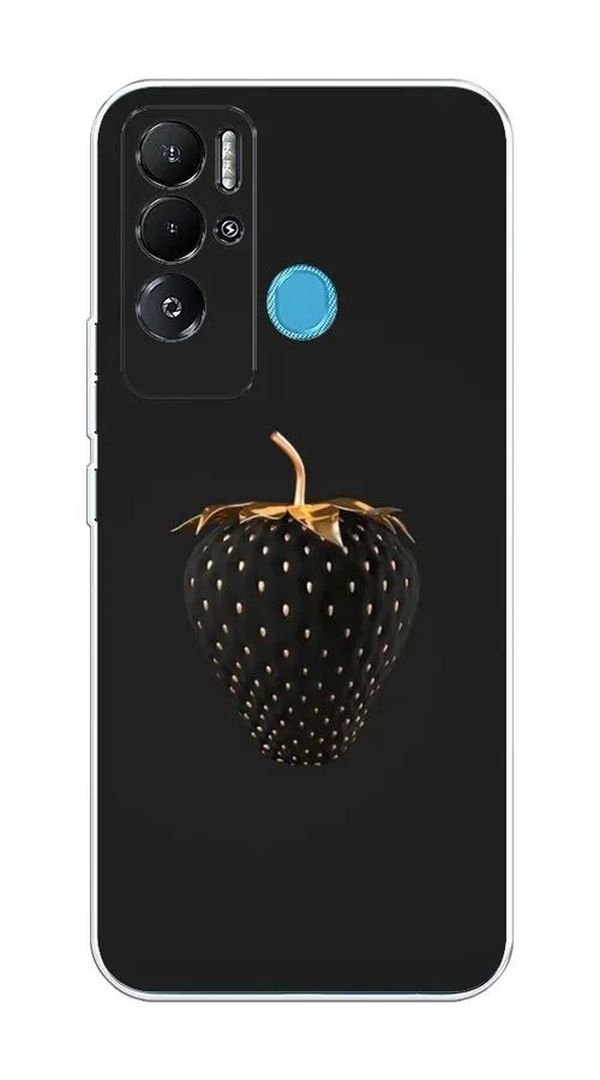 

Чехол Awog на Tecno Pova Neo "Черно-золотая клубника", Золотистый;черный, 302150-10