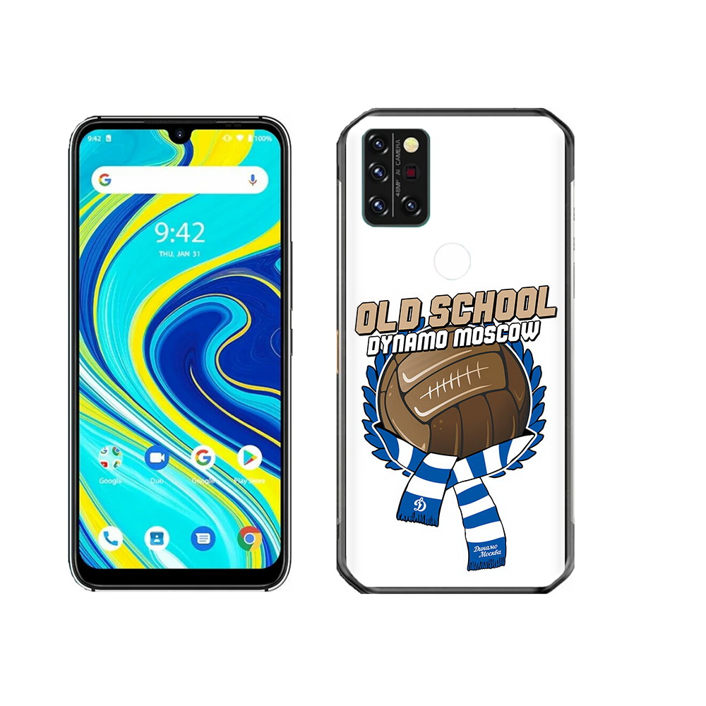 

Чехол MyPads Tocco для Umidigi A7 Pro ФК Динамо олд скул, Прозрачный, Tocco