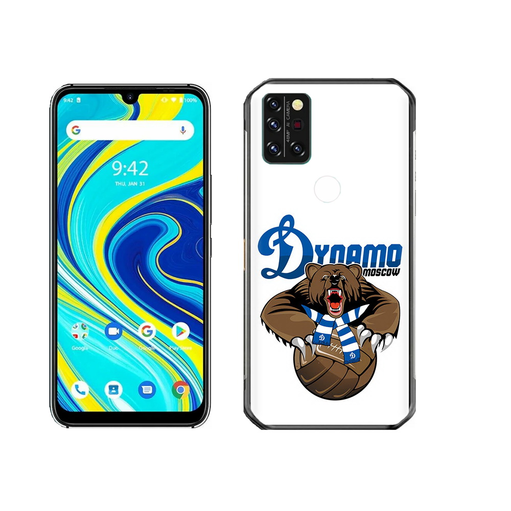 

Чехол MyPads Tocco для Umidigi A7 Pro ФК Динамо медведь, Прозрачный, Tocco