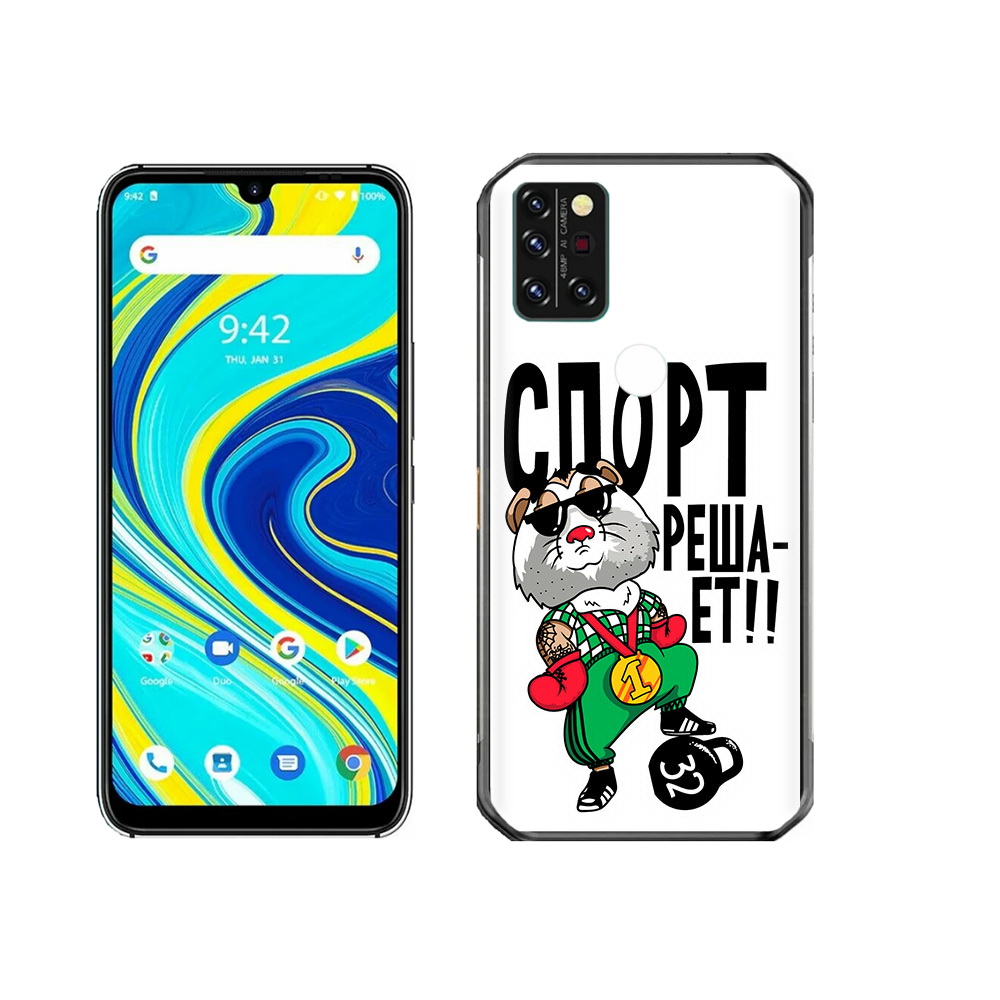 

Чехол MyPads Tocco для Umidigi A7 Pro Спорт решает, Прозрачный, Tocco