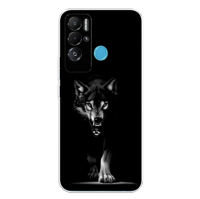 

Чехол Awog на Tecno Pova Neo "Волк выходит из ночи", Разноцветный, 302150-1