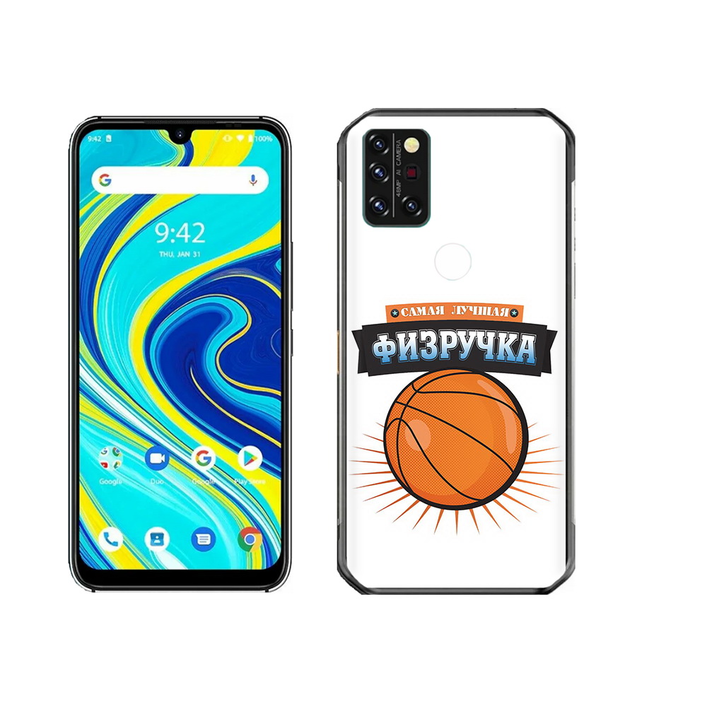 

Чехол MyPads Tocco для Umidigi A7 Pro Самая лучшая физручка, Прозрачный, Tocco