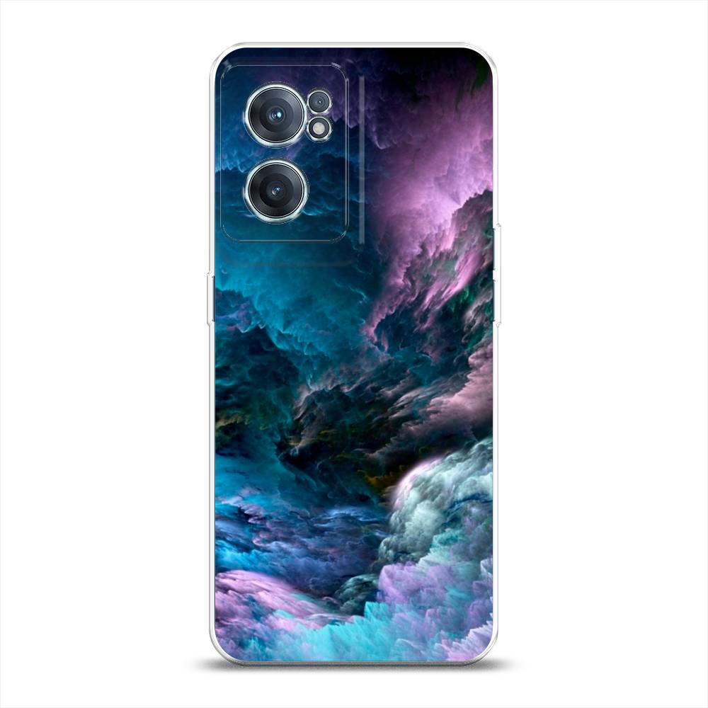 

Чехол на OnePlus Nord CE 2 5G "Загадочное небо", Синий;фиолетовый, 152650-2