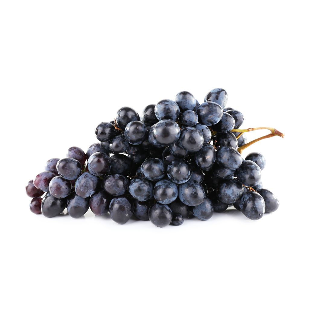Виноград черный сезонный с косточкой 0.3 кг