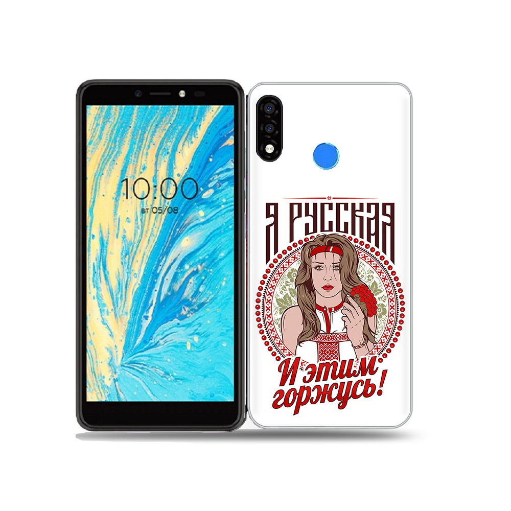 

Чехол MyPads Tocco для BQ 5740G Spring Я русская, Прозрачный, Tocco