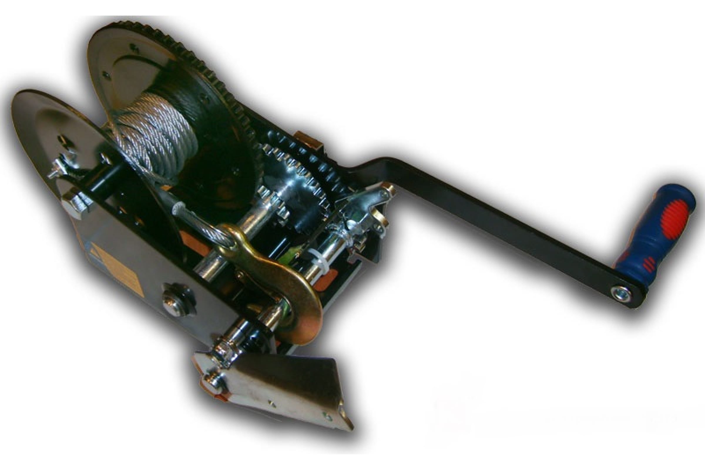 SKRAB Лебедка катушка трос 2-х скоростная 1100 кг с тормозом W06-525 26457