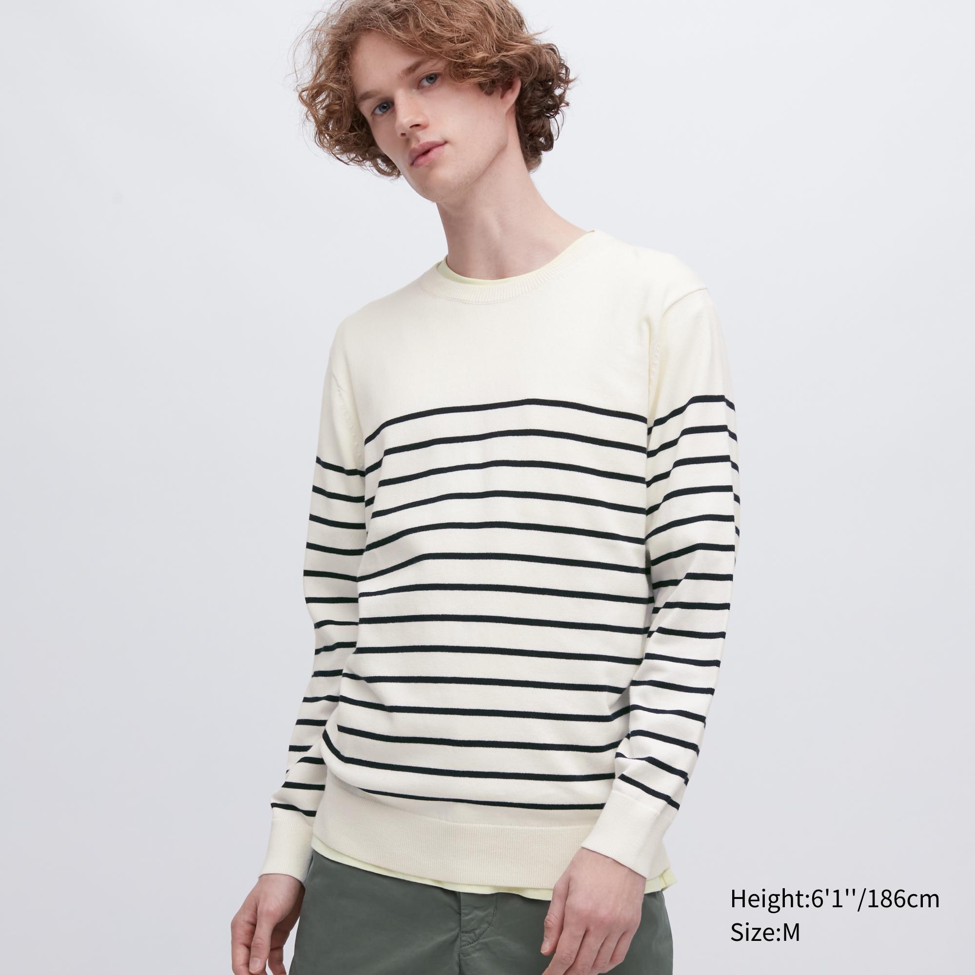 Джемпер мужской UNIQLO 457870COL01 белый M (доставка из-за рубежа)