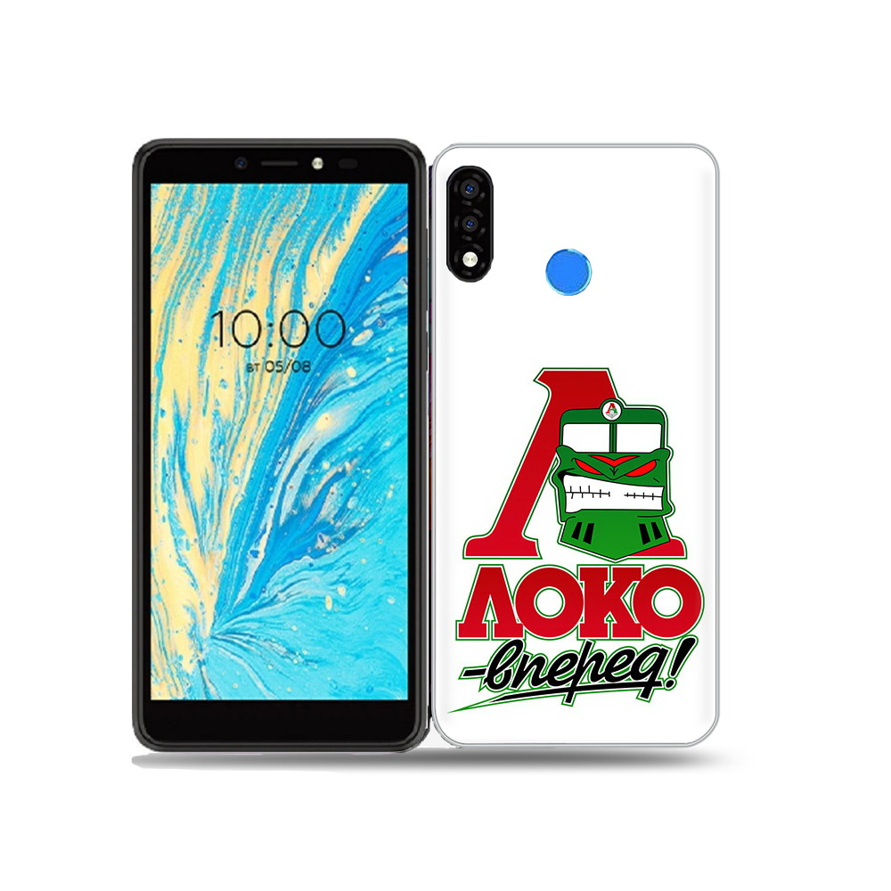 

Чехол MyPads Tocco для BQ 5740G Spring ФК локо вперед, Прозрачный, Tocco