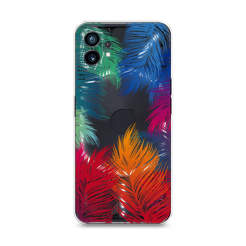 

Чехол Awog на Nothing Phone 1 "Рамка из перьев", 3300150-4