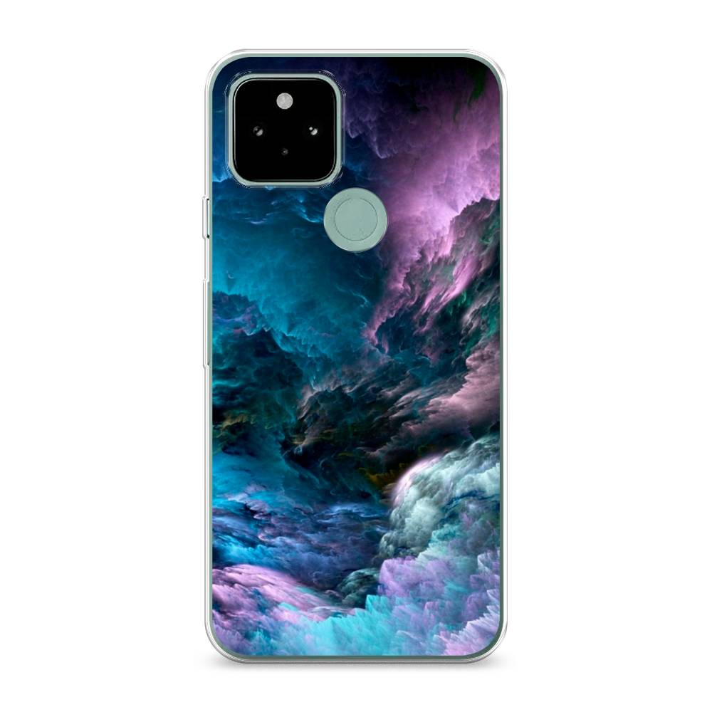 

Чехол для Google Pixel 5A "Загадочное небо", Синий;фиолетовый, 271050-2