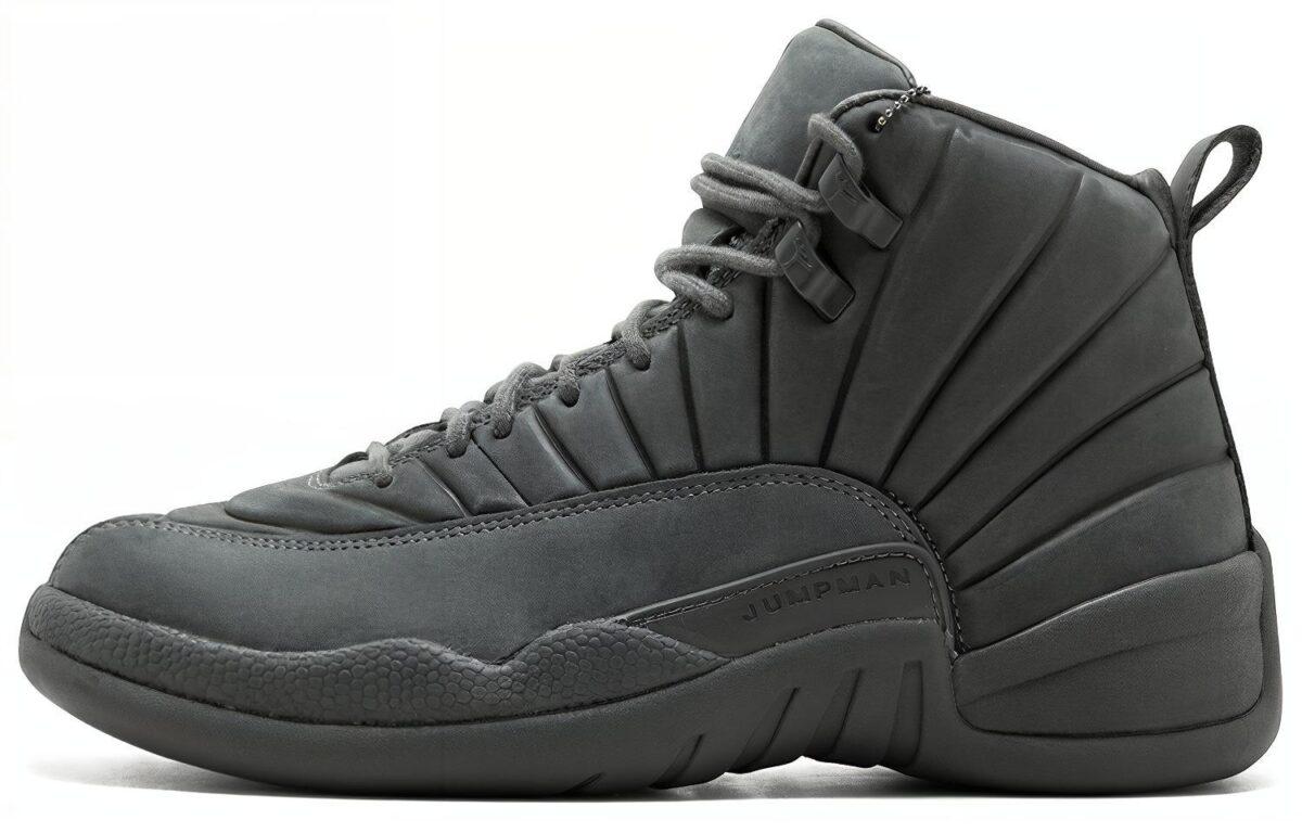 

Кроссовки унисекс Jordan Air Jordan 12 Retro PSNY серые 42 EU, Серый, Air Jordan 12 Retro PSNY