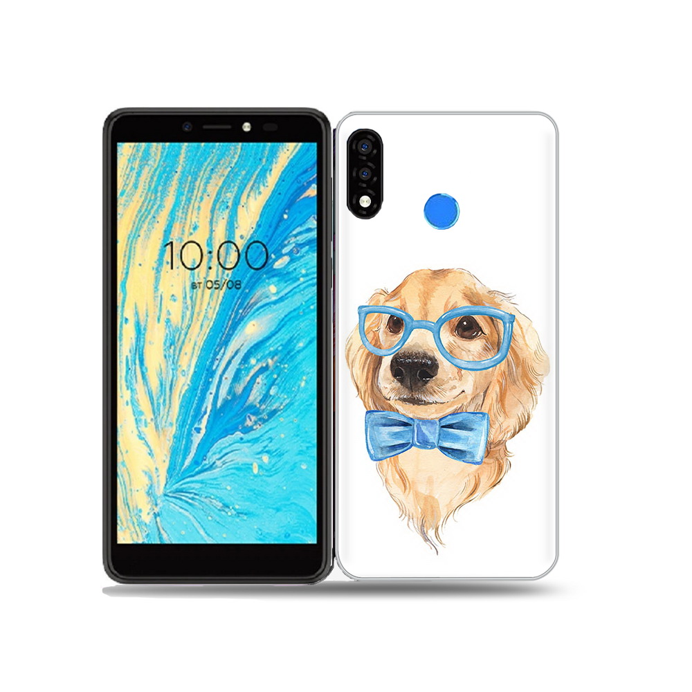 

Чехол MyPads Tocco для BQ 5740G Spring Собака интеллигент, Прозрачный, Tocco