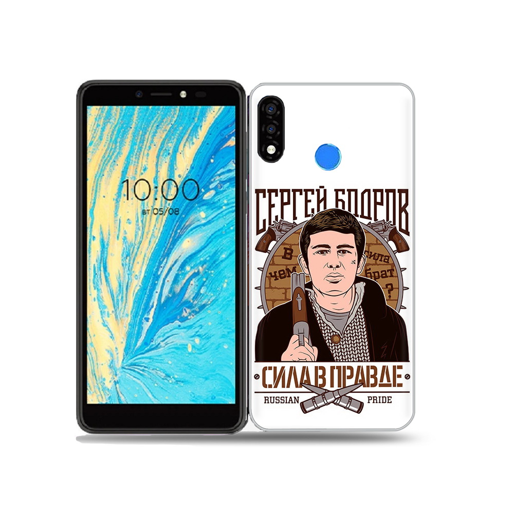 

Чехол MyPads Tocco для BQ 5740G Spring Сергей Бодров, Прозрачный, Tocco