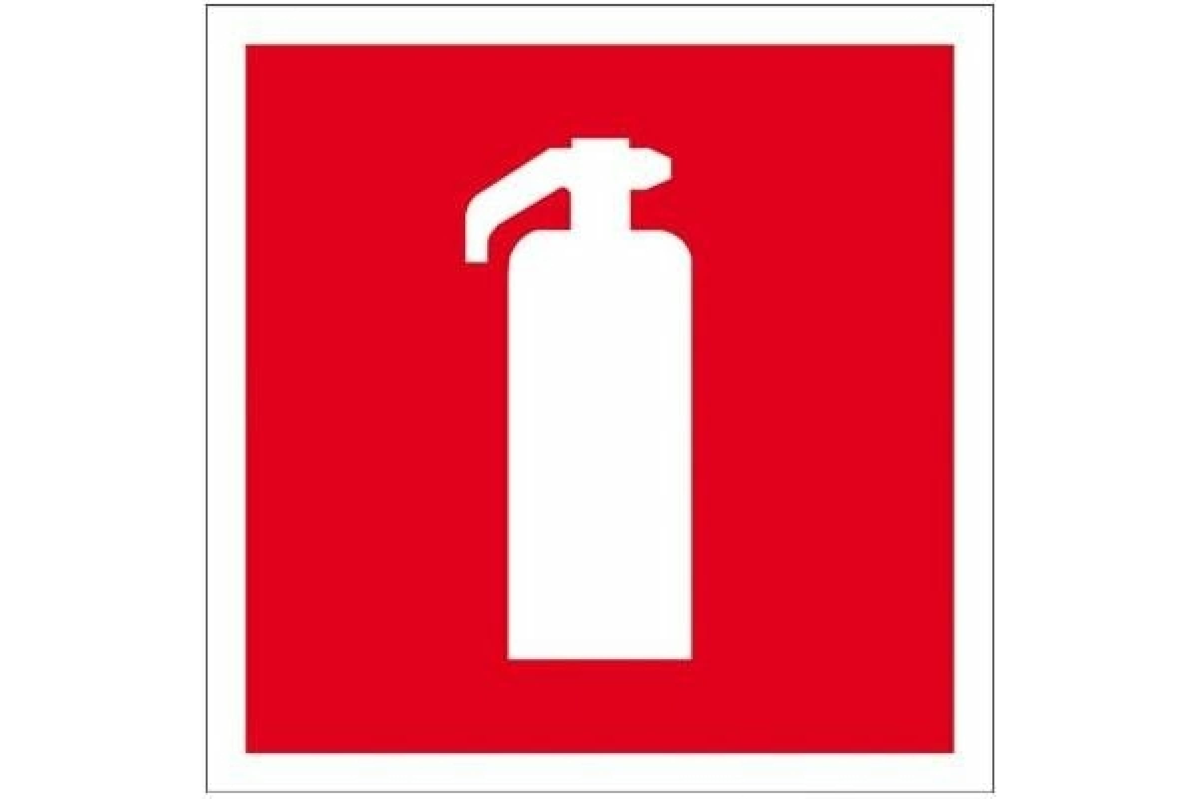 REXANT Наклейка-знак пожарной безопасности Огнетушитель 200x200 мм 56-0051