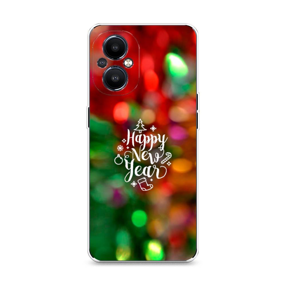 

Чехол на OnePlus Nord N20 "Новый Год на елке", Зеленый;красный;желтый, 152550-5