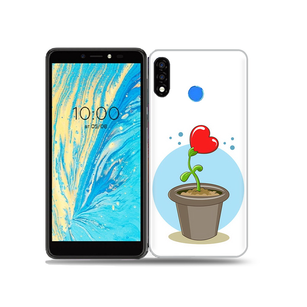 

Чехол MyPads Tocco для BQ 5740G Spring Растение любви 14 февраля, Прозрачный, Tocco