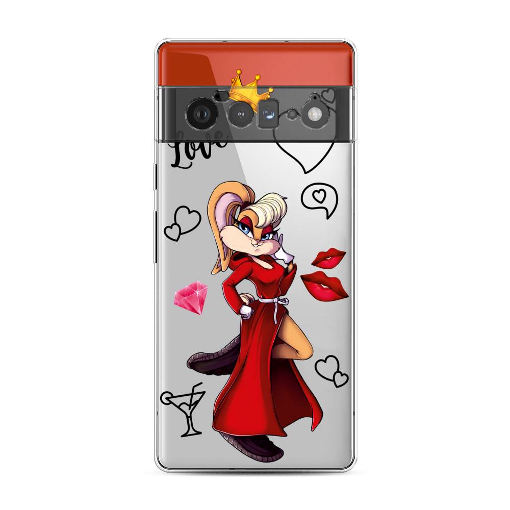 фото Чехол для google pixel 6 pro "rich lola bunny" case place