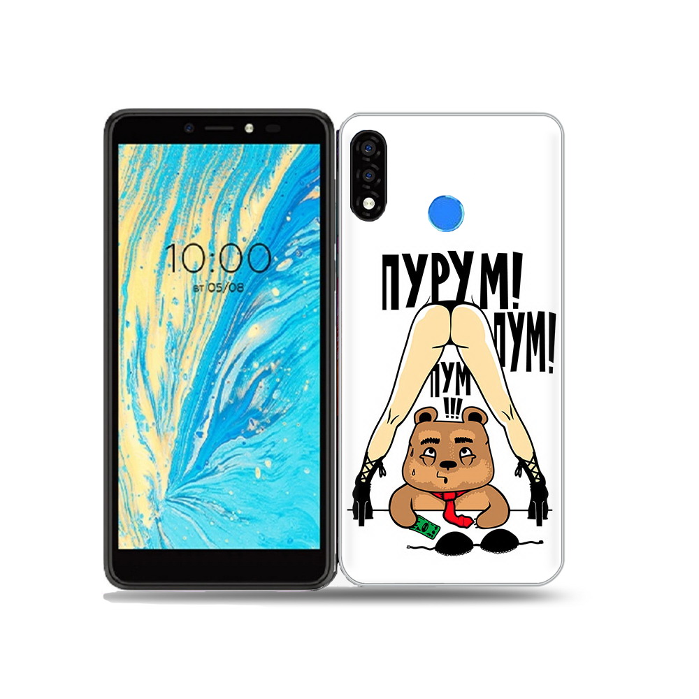 

Чехол MyPads Tocco для BQ 5740G Spring Пурум пум пум, Прозрачный, Tocco