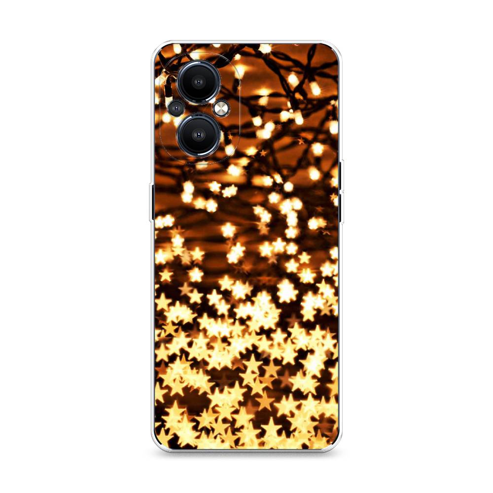 

Чехол на OnePlus Nord N20 "Новогодняя гирлянда", Золотистый, 152550-5