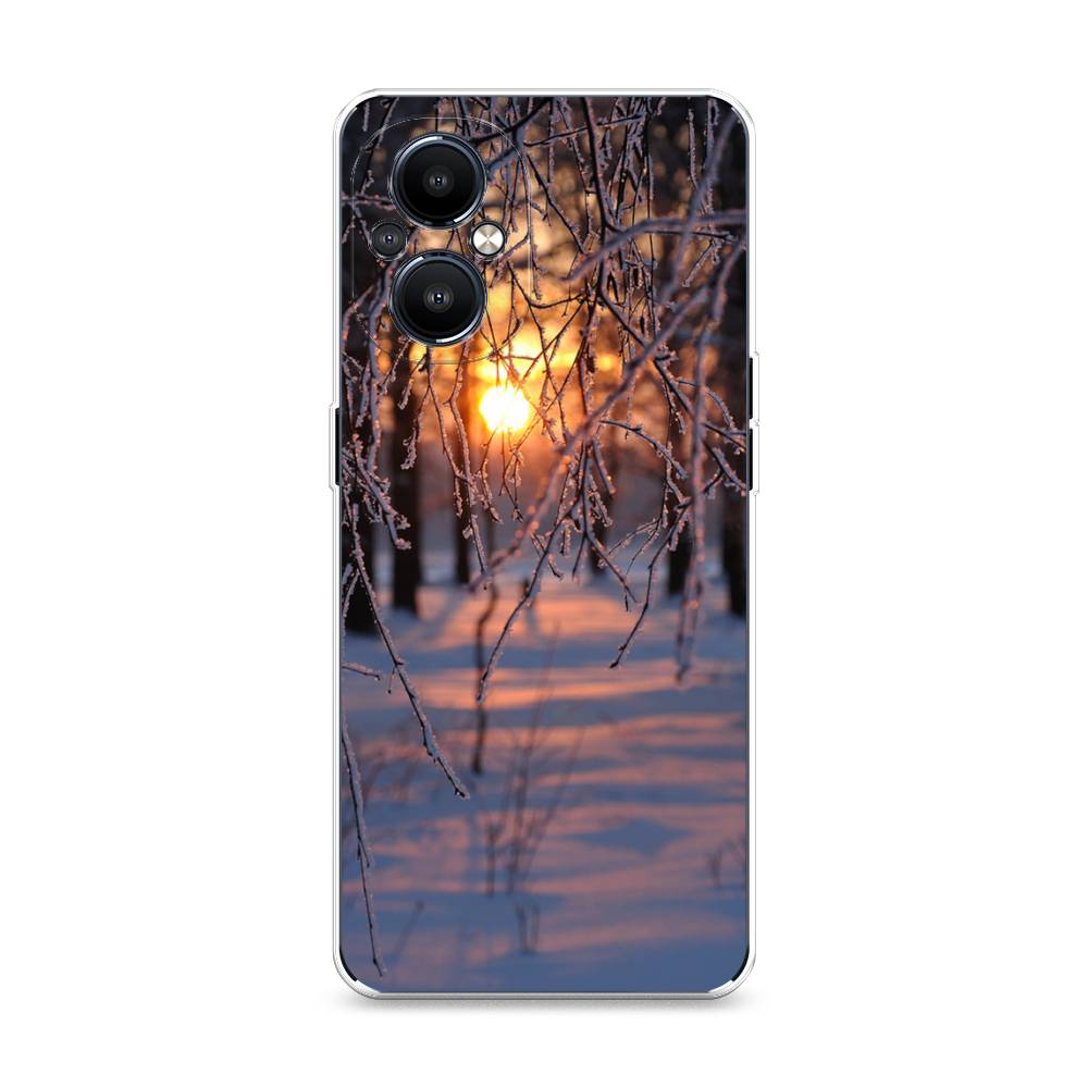 

Чехол на OnePlus Nord N20 "Зима 7", Оранжевый;розовый;черный, 152550-2