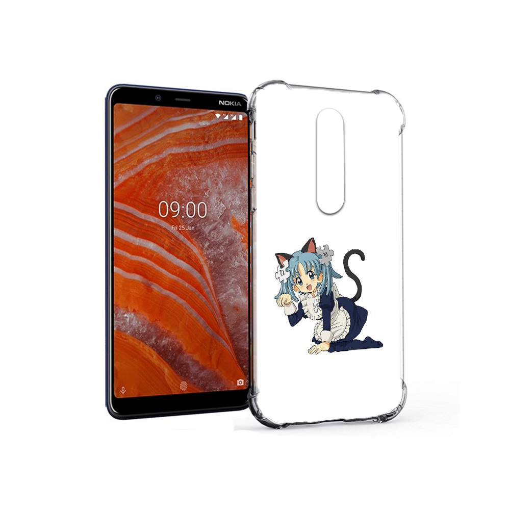 

Чехол MyPads Tocco для Nokia 3.1 Plus аниме3 (PT121397.96.224), Прозрачный, Tocco