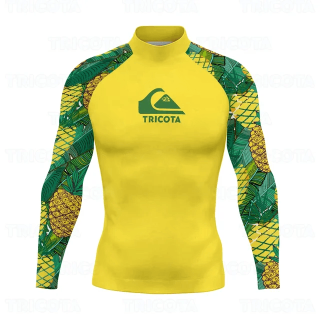 

Лайкра Tricota l/s ss23 color (yellow/pineapple, M), Желтый;зеленый, Trct Lycra